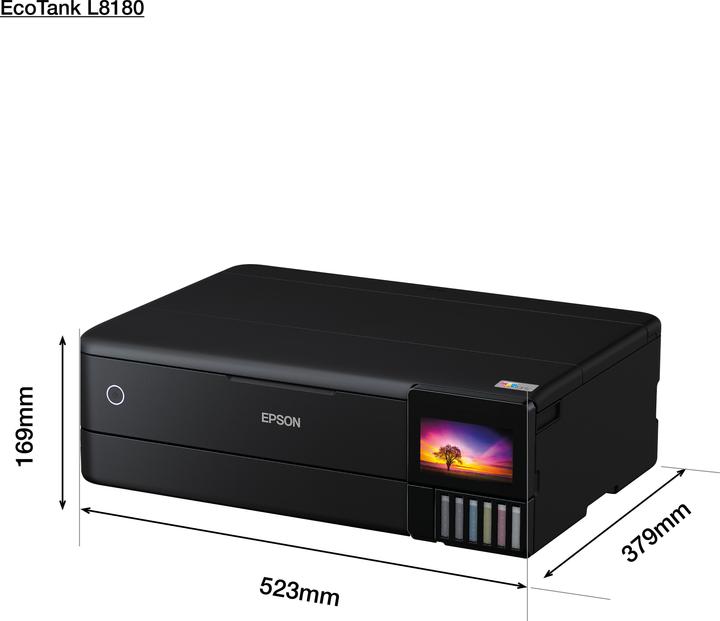 Actual product image Epson EcoTank L8180 (Ink, Colour)