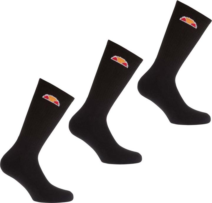 Ellesse Unisex Adult Tisbi Socks (Pack of 3) (pack of 3, 47 - 49.5)