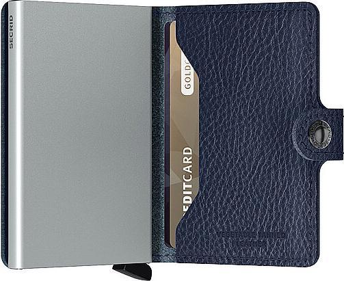 Produktbild Secrid Miniwallet Vegetable Tanned Navy-Silver