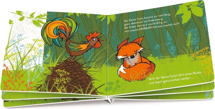 Immagine prodotto Der kleine Fuchs hört einen Mucks (Tedesco, Giacobbe Tanja, Anne Cristina ZurBrugge, 2016)