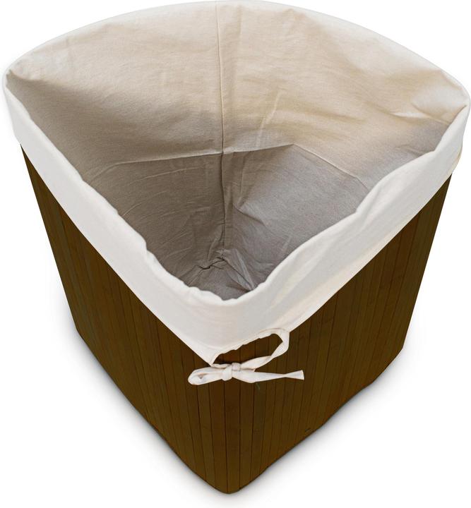Immagine prodotto Relaxdays Cesto portabiancheria angolare (60 l)