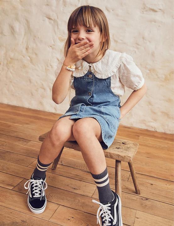 Produktbild La Redoute Collections Jeans-Latzkleid (86)