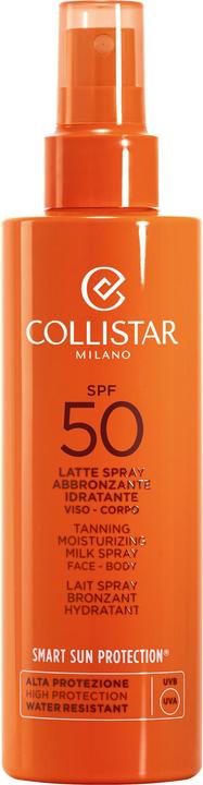 Actual product image Collistar CS Sun - Tanning Moisturizing Milk Spray Spf 50 (Suntan lotion, SPF 50, 200 ml)