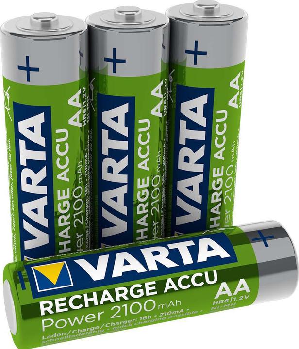 Image du produit Varta Recharge Accu Power (4 pcs, AA, 2100 mAh)