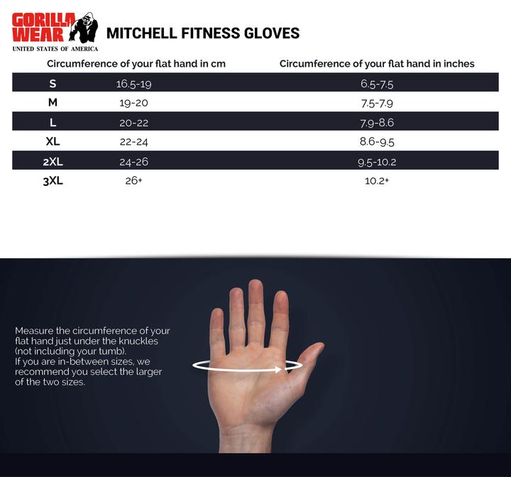 Image du produit Gorilla Wear Gants d'entraînement Mitchell (S)