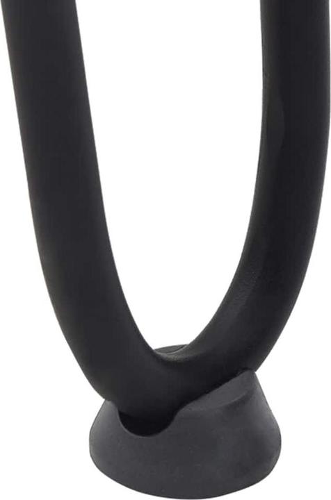 Produktbild VidaXL Haarnadelbeine 4 Stk. Schwarz 10 cm Massivstahl Hairpin Tischbein
