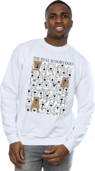 Actual product image Scooby Doo Mens The Real Sweatshirt (XL)