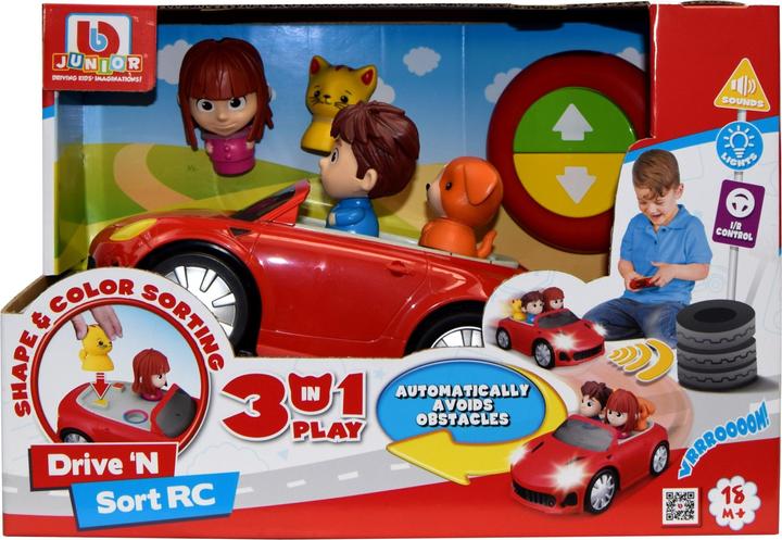 Immagine prodotto BB Junior Drive'N Sort RC con luci e suoni