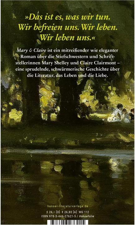 Immagine prodotto Mary & Claire (Tedesco, Markus Orths, 2023)