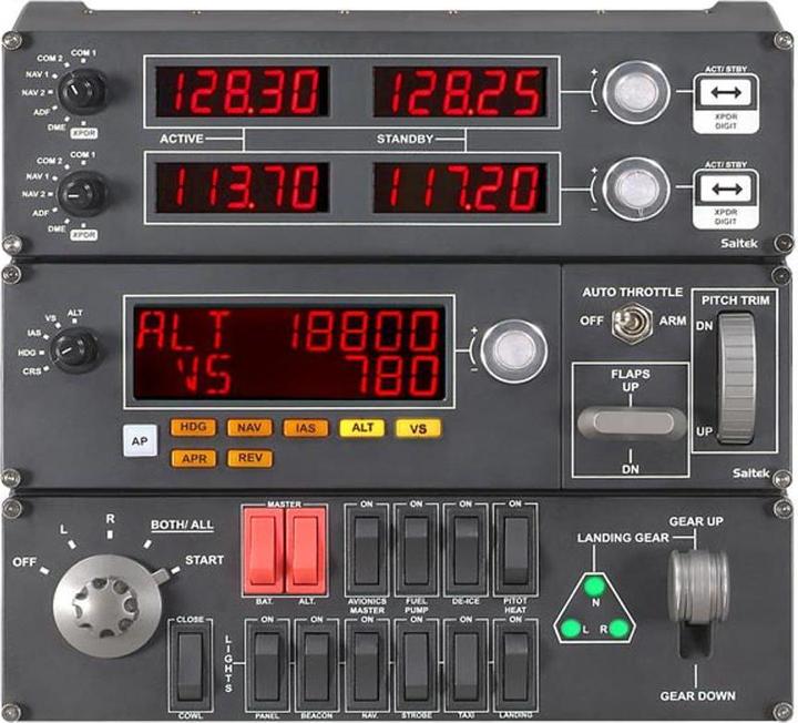 Image du produit Logitech G Panel radio Saitek Pro Flight (PC)