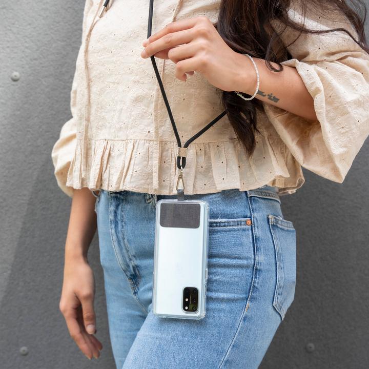 Actual product image 4smarts Universal mobile phone chain PhonoLace rose gold