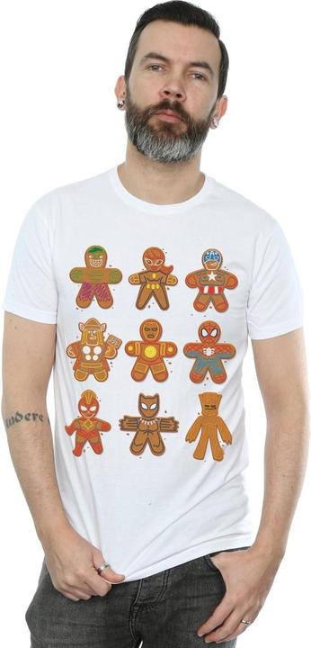 Produktbild Avengers Christmas Gingerbread TShirt (3XL)