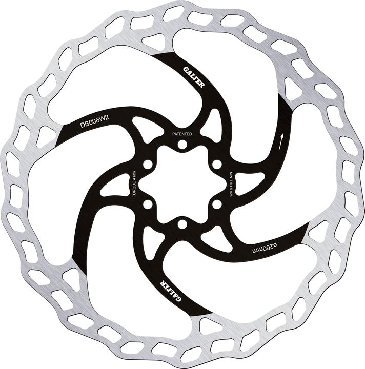 Image du produit Galfer Bike Disques de frein Wave E-Bike (200 mm)