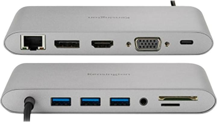 Actual product image Kensington UH1440p Mobile USB-C 8-in-1 Docking Station (USB-C, 3 Ports)