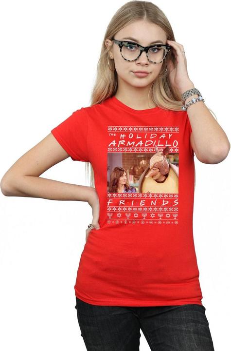 Image du produit Friends - T-shirt FAIR ISLE HOLIDAY ARMADILLO - Femme (S)
