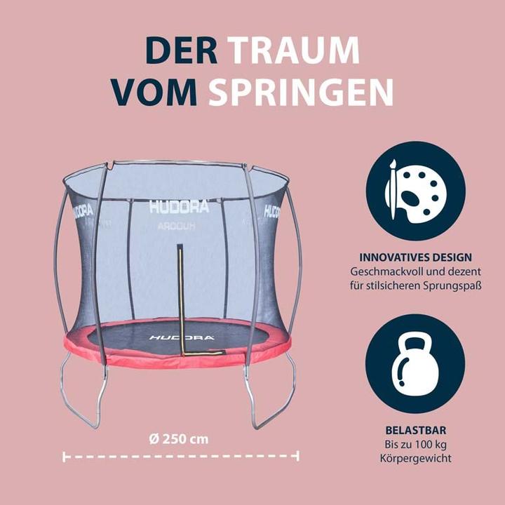 Image du produit Hudora Trampoline Fantastic 250V (250 cm)