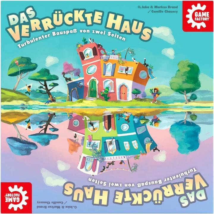 Actual product image Game Factory The crazy house (German)