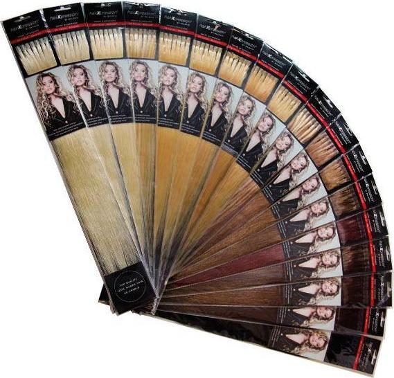 Image du produit Balmain HairXpression Cheveux Humains 25-Pièces 50cm Longueur 2 Marron foncé 190g (Brun foncé, 50 cm)