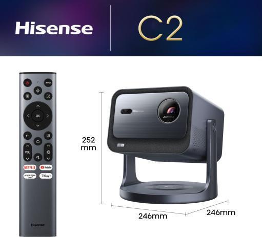 Actual product image Hisense C2 (Full HD, 2000 lm, 1.2:1)