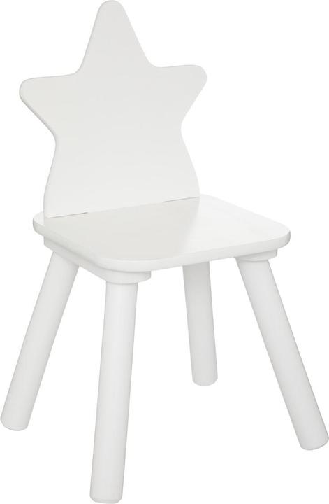 Atmosphera white star softness chair, white (Child seating group)