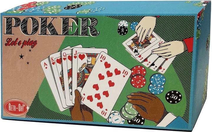Actual product image Retr-Oh Poker set (English, French, German, Italian, Spanish, Dutch)
