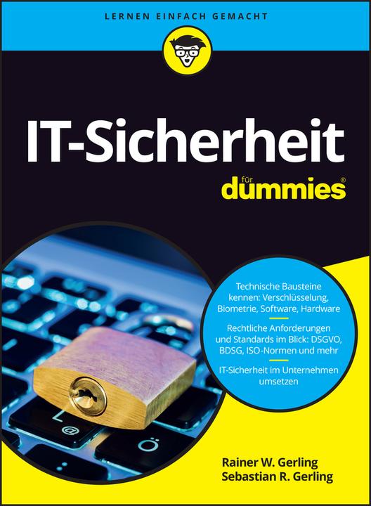 Actual product image IT-Sicherheit für Dummies (German, Rainer W. Gerling, Sebastian R. Gerling, 2022)
