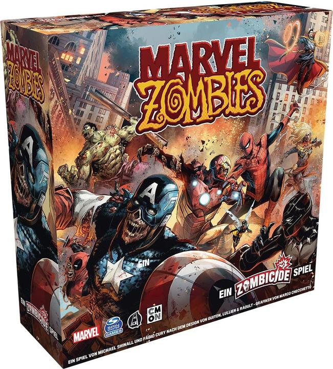 Image du produit Cmon Marvel Zombies : A Zombicide Game, jeu de société, pour 1-6 joueurs, à partir de 14 ans (édition DE) (Allemand)