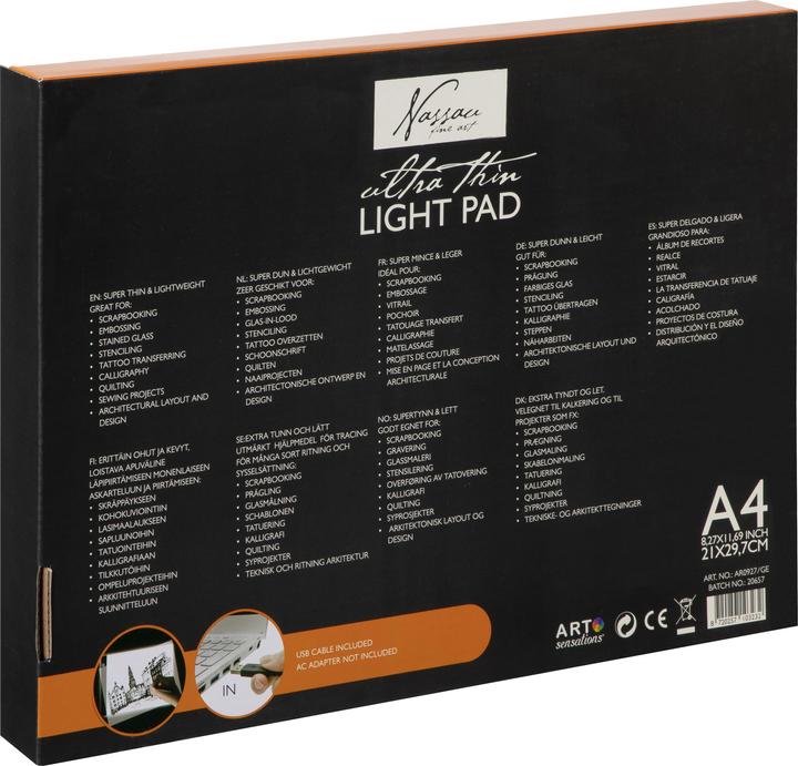 Produktbild Legind Nassau - Led light pad A4 (AR0927/GE)