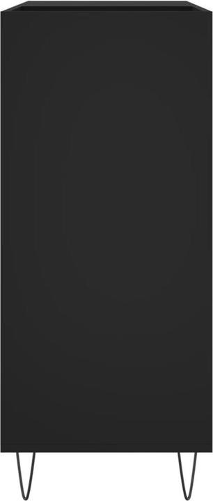 Image du produit VidaXL Plattenschrank Schwarz 84,5x38x89 cm Holzwerkstoff, Farbe
