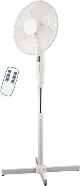 Produktbild Elit Fan with Remote FR-16W 16 Inch (40cm) Stand Fan, Timer 7.5 hours, 3 Fan speed, 3 Wind mode White EU