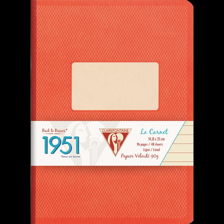 Image du produit Clairefontaine 1951 - Back to Basics (A5, À rayures, Non contraignant)
