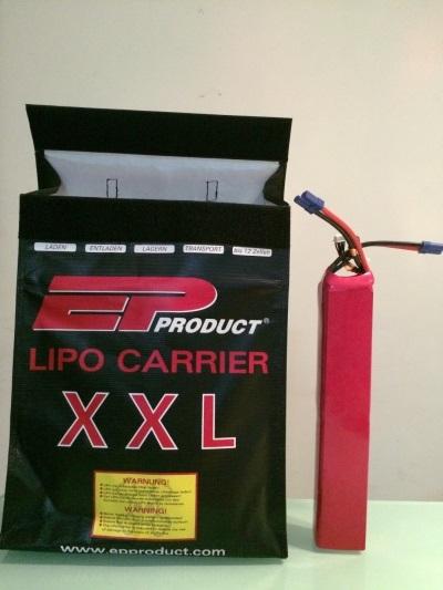 Actual product image EP LiPo bag XXL (30 cm, 38 cm)