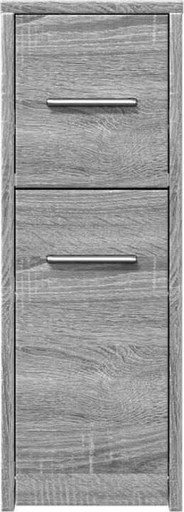 Image du produit VidaXL Armoire de salle de bain Étroite avec roulettes