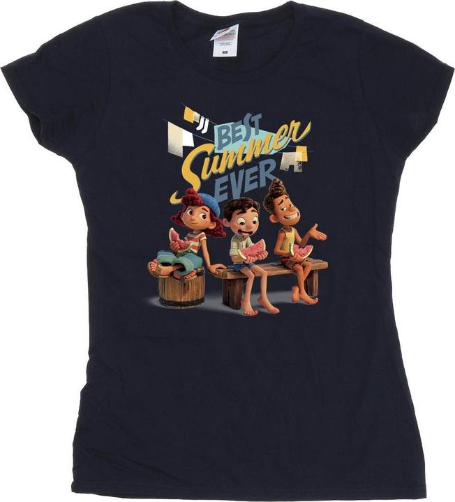 Immagine prodotto Disney Luca Best Summer Ever Maglietta Donna (L)