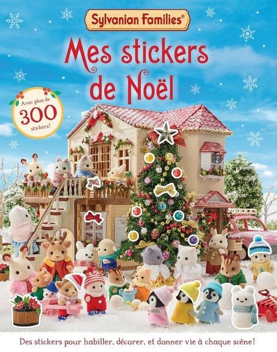 Immagine prodotto Les Livres du Dragon d'Or Famiglie Sylvanian: i miei adesivi di Natale
