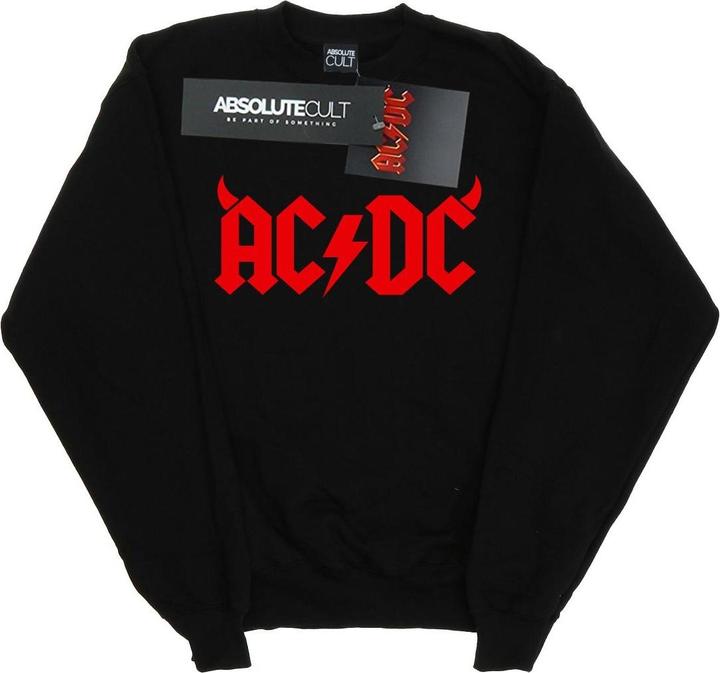 Produktbild AC/DC Horns Logo Baumwolle Sweatshirt (M)