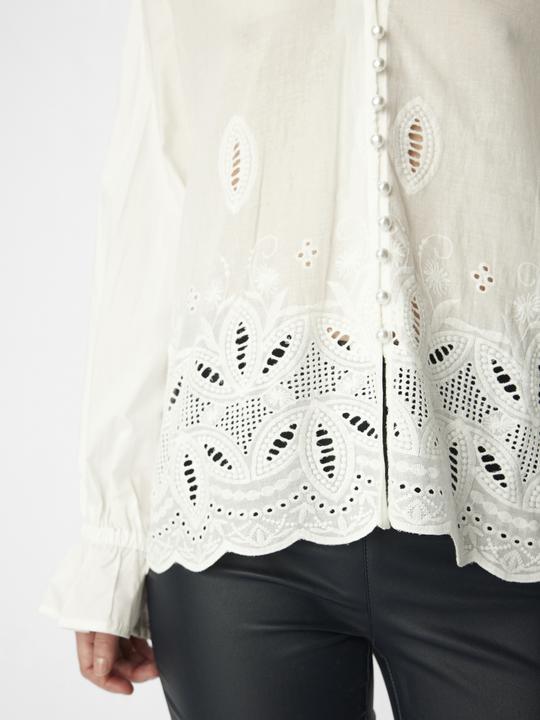 Produktbild Object Broderie Anglaise Hemd (40)