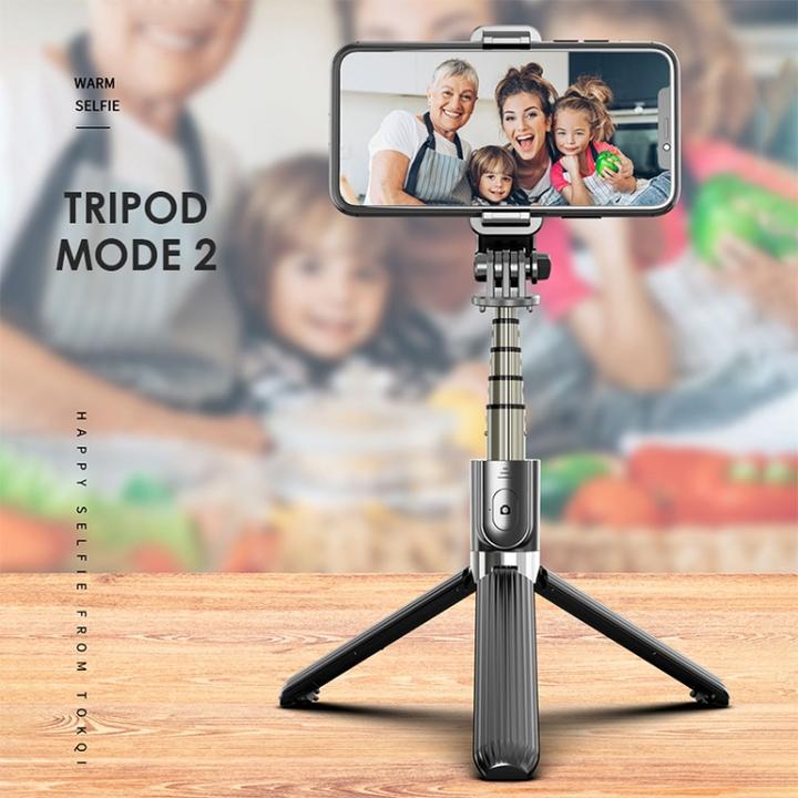 Immagine prodotto Ueli Express Bastone per selfie con treppiede integrato e telecomando 82 cm