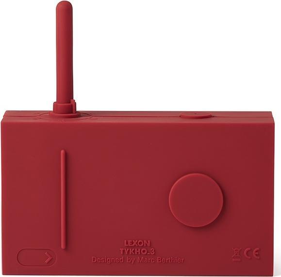 Image du produit Lexon TYKHO 3 BT/FM rouge foncé