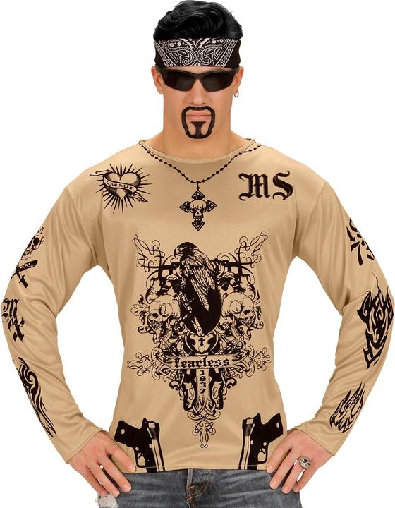 Produktbild Widmann LATINO GANGSTER (Shirt Tattoo), XL (XL)
