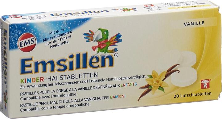 Produktbild Emser Emsillen Kinder-Halstabletten Vanille Stk (1 Stück)