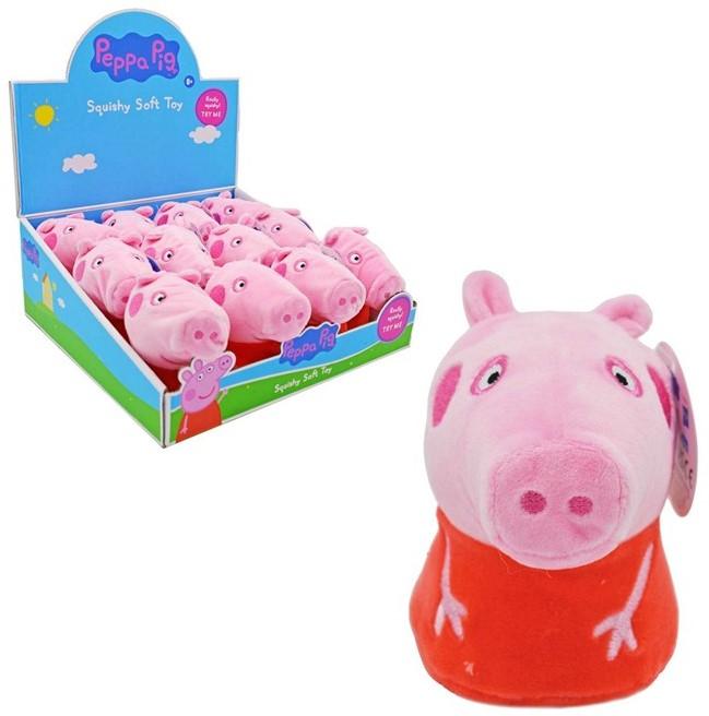Actual product image Hasbro Peppa Pig Squishy-Plüschtier, 11 cm (11 cm)