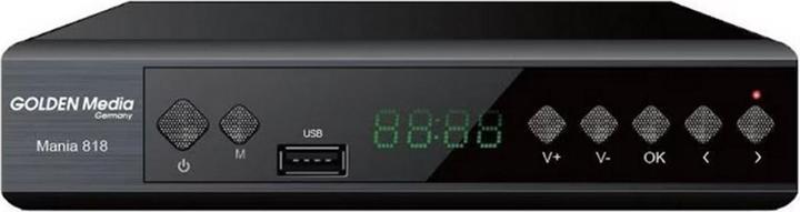 Produktbild Golden Media MANIA 828 (DVB-T2, H.265 + DVB-C) (DVB-T2)