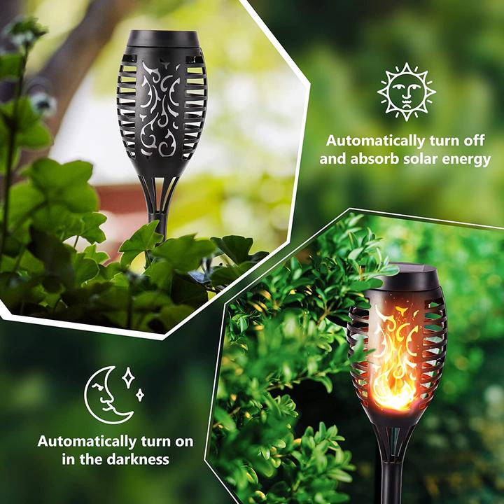 Image du produit Lumina Swiss 12x LED Flamme solaire (120 lm, IP65)