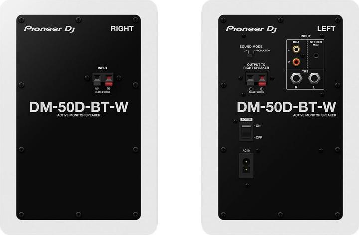 Immagine prodotto Pioneer DJ DM-50D-BT-W (1 coppia, 25 W)