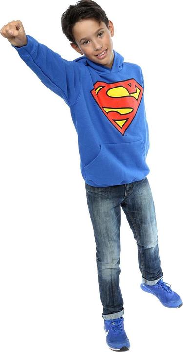 Image du produit - Sweat à capuche SUPERMAN LOGO - Garçon (152, 158)