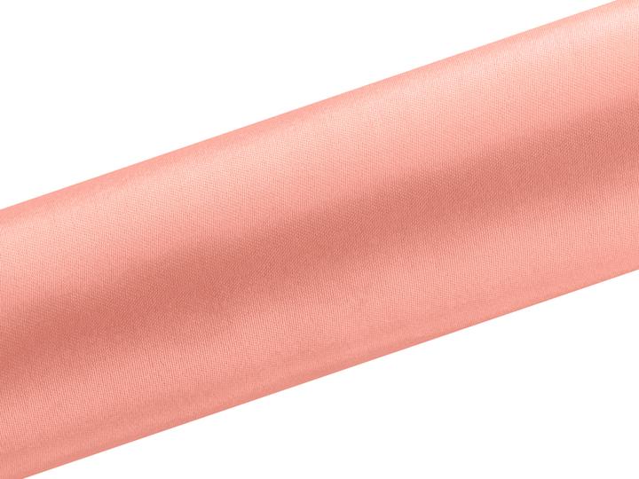 Produktbild Partydeco Satin Plain, coral, 0.16 x 9m (1 pc. / 9 lm)