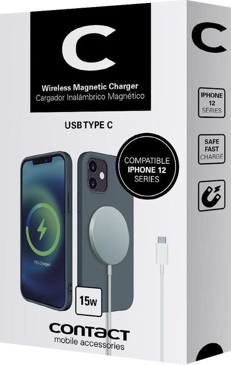 Produktbild Contact Kabelloses Ladegerät Apple-compatible (15 W)
