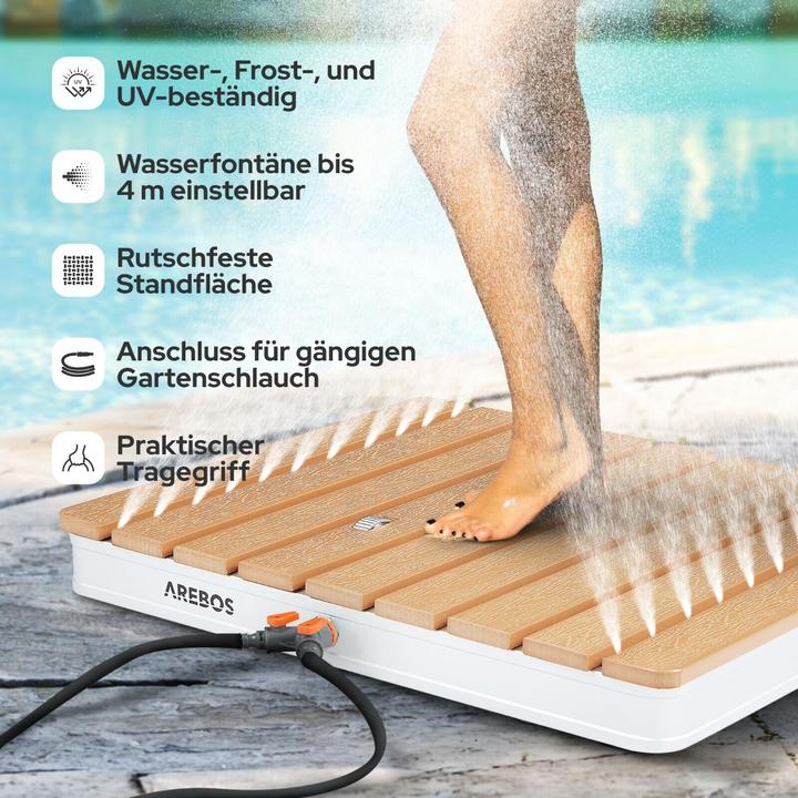 Actual product image Arebos Garden shower