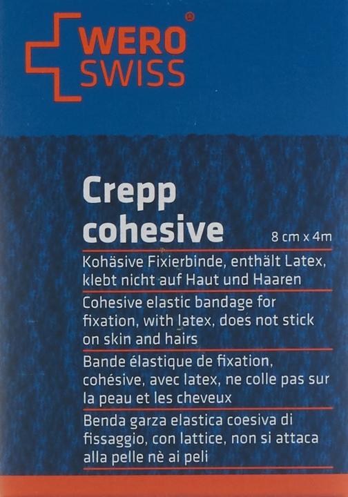 Produktbild Wero Swiss Lux K-10 Elastische Fixierbinde 4mx8cm weiss